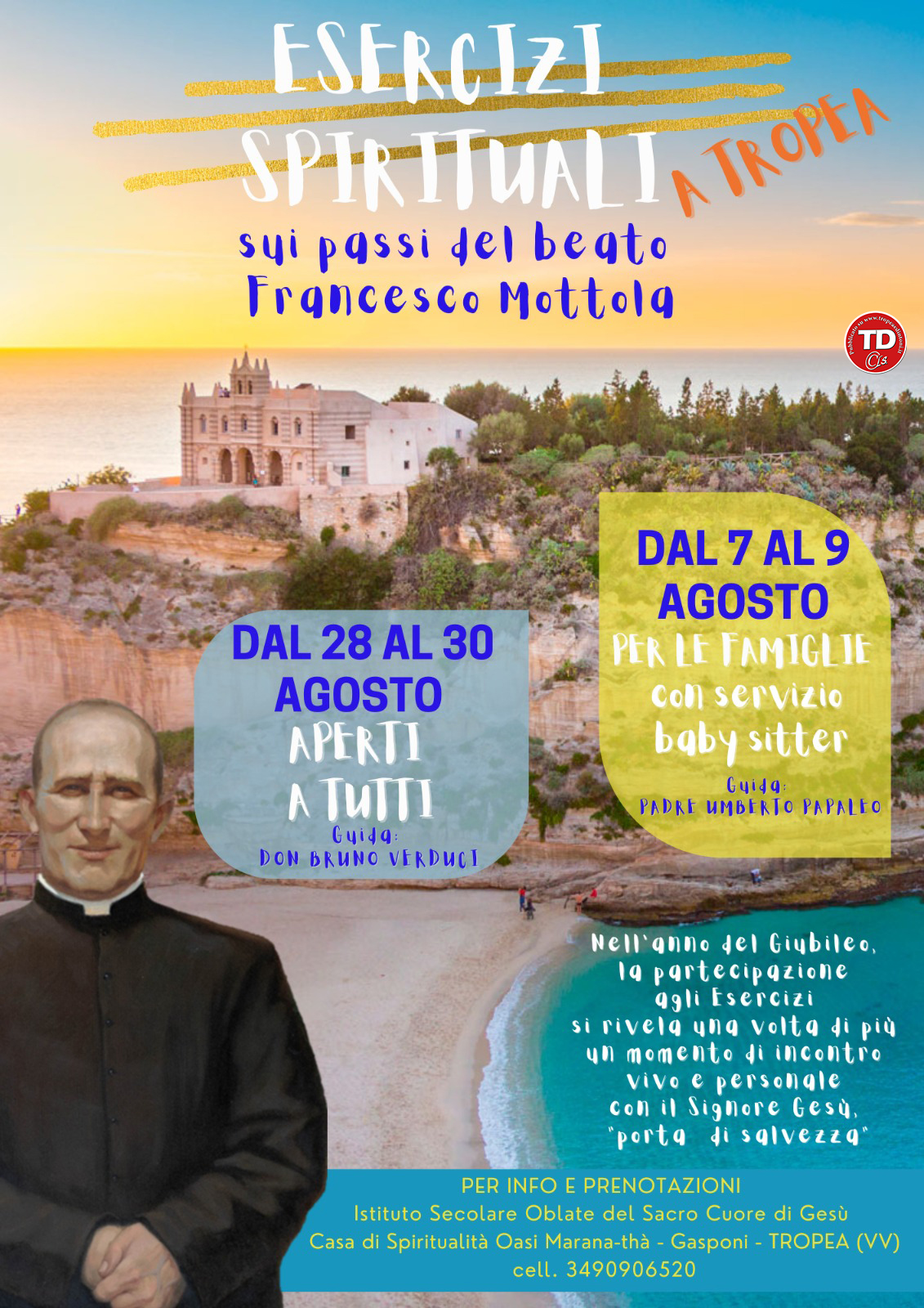#Tropeanite-Beato-Mottola-Esercizi-Spiritualità-2025